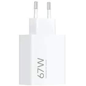 Sieninis įkroviklis Xiaomi BHR07SKEU 67 W Balta