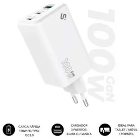 Car Charger Subblim SUBCHG-6G3510 White 120 W