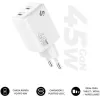 Wall Charger Subblim SUBCHG-6G4520 White 120 W 45 W