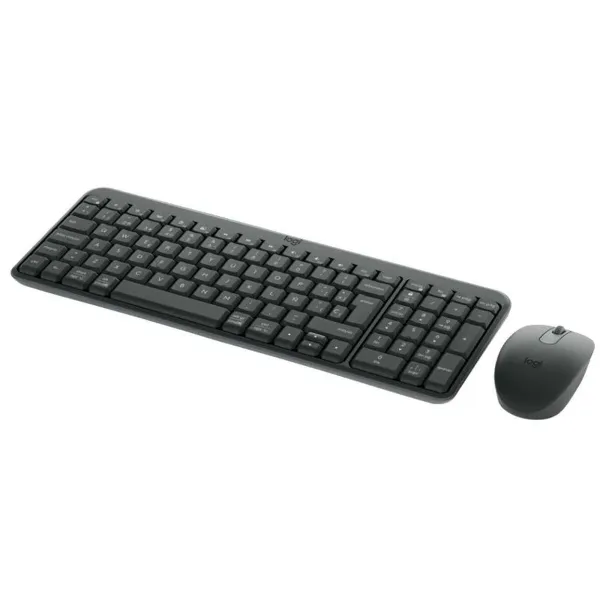Klaviatūra ir pelė Logitech 920-013543 Grafito QWERTY