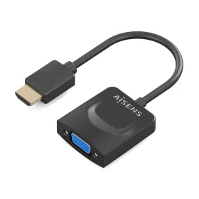 Адаптер HDMI—SVGA с аудио Aisens A122-0947 Чёрный 15 cm