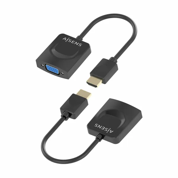 Адаптер HDMI—SVGA с аудио Aisens A122-0947 Чёрный 15 cm