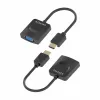 Адаптер HDMI—SVGA с аудио Aisens A122-0947 Чёрный 15 cm
