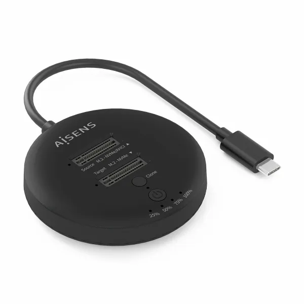 Uzlādētājs Aisens DOUBLE BAY Melns 50 W