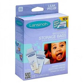 Lansinoh Bolsas Congelación Milk Materna 25uts