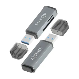 Card Reader Aisens ASCR-2A09-GR Grey
