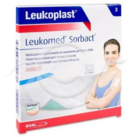 Bsn Medical Leukomed Sorbact Sterile Aposite Adh 8 X