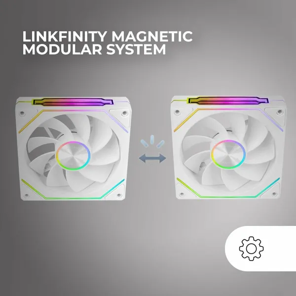 CPU Fan Mars Gaming MF-LINKFINITYKIT2R Ø 12 cm