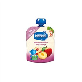 Nestle Nestlé Bolsita Manzana y Melocotón 6m 90g