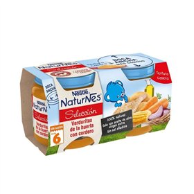 Nestle Naturnes Selección Potito Verduritas Con Cordero 2 Ud 200g