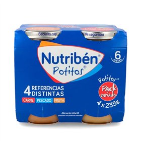 Nutriben Potitos Pack Variado 4x 235g