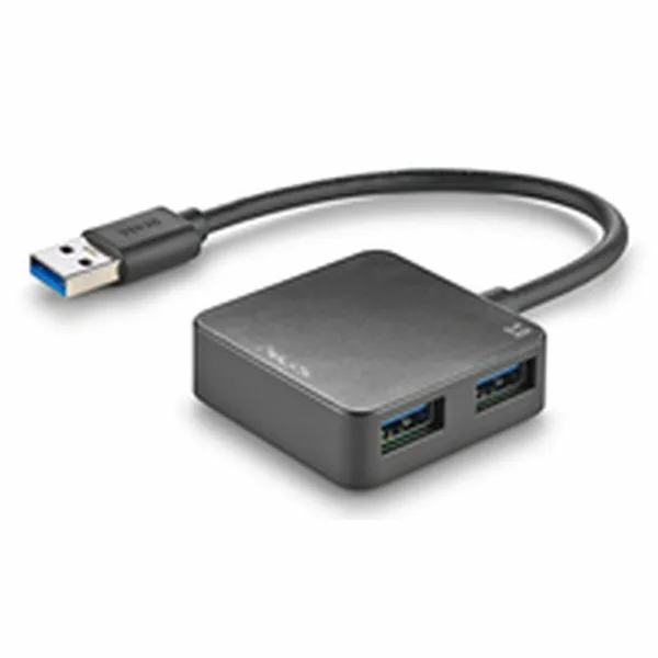 USB-разветвитель NGS IHUB3.0TINY Чёрный
