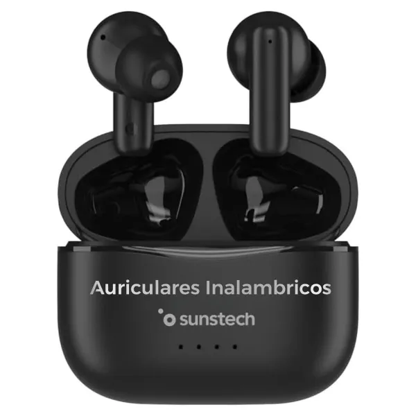 Bluetooth-kuulokkeet Sunstech WAVEPODSONEBK Musta