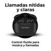 Bluetooth-kuulokkeet Sunstech WAVEPODSONEBK Musta