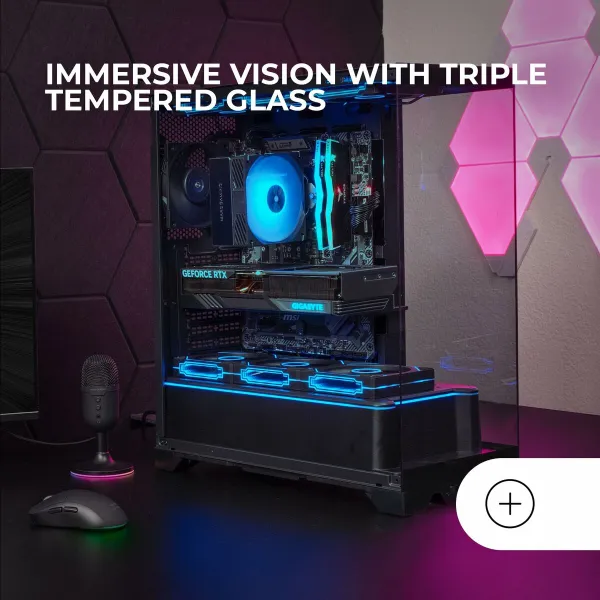 ATX Semi-tower Korpus Mars Gaming MCPRISMA Must