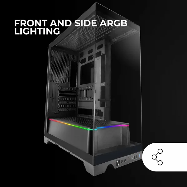 ATX Semi-tower Korpus Mars Gaming MCPRISMA Must