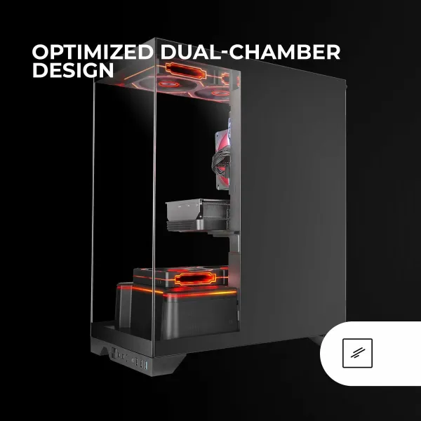 ATX Semi-tower Korpus Mars Gaming MCPRISMA Must