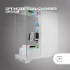 ATX Semi-tower Korpus Mars Gaming MCPRISMAW Valge