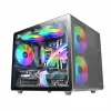 ATX semi-tornikotelo Mars Gaming MC400 Valkoinen Musta