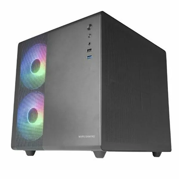 ATX semi-tornikotelo Mars Gaming MC400 Valkoinen Musta