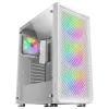 ATX Semi-tower Korpus Mars Gaming MCFW Valge