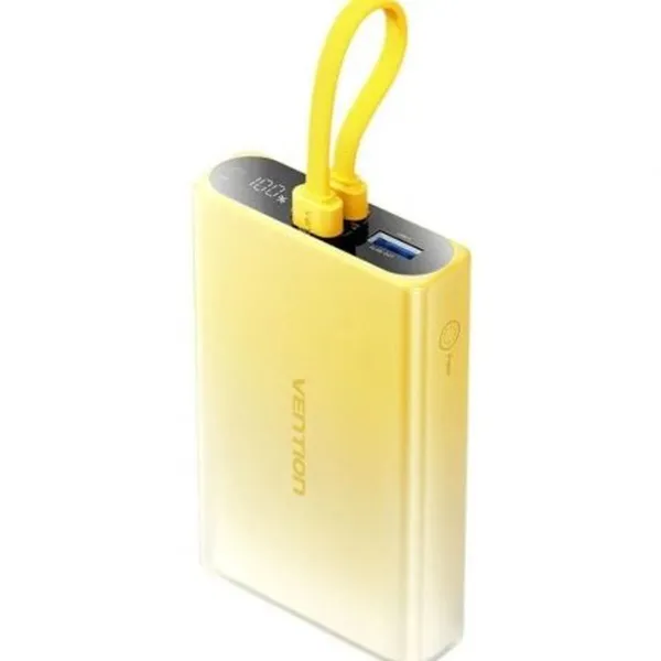 Powerbank Vention FHZY0 Keltainen 10000 mAh