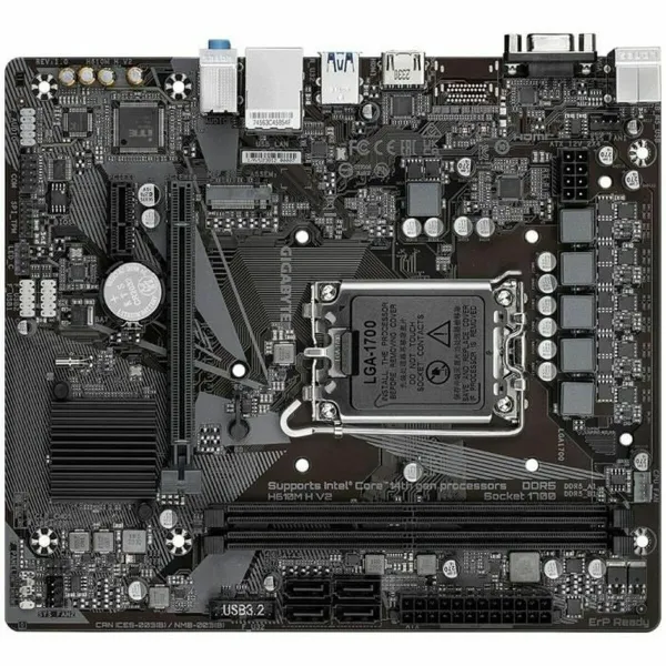 Pagrindinė plokštė Gigabyte H610M H V2 H610 LGA 1700