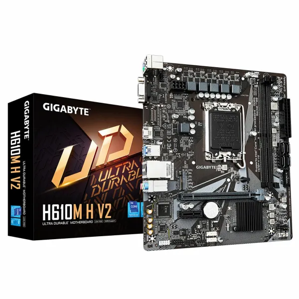 Pagrindinė plokštė Gigabyte H610M H V2 H610 LGA 1700