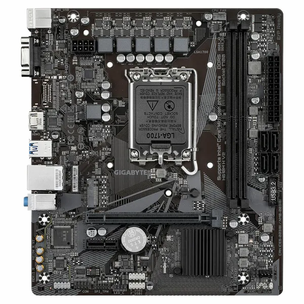 Pagrindinė plokštė Gigabyte H610M H V2 H610 LGA 1700