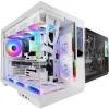 ATX Semi-tower Korpus Mars Gaming MCMIRAGEW Valge
