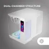 ATX Semi-tower Korpus Mars Gaming MCMIRAGEW Valge