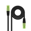 USB Cable NANOCABLE 10.20.1420-BK Black 20 m