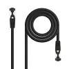 USB Cable NANOCABLE 10.20.2003-BK Black 3 m