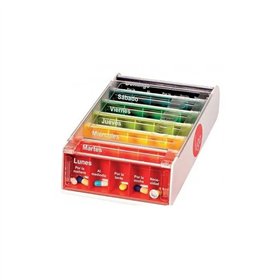 Rainbow Dispenser Weekly Tablets