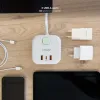 Elektriskā shēma NANOCABLE 10.37.0011 Balts (1,4 m)