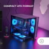 ATX Semi-tower Box Mars Gaming MCCURV Black
