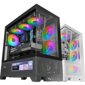 ATX semi-tornikotelo Mars Gaming MCLCDX Musta