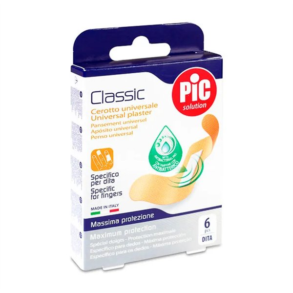 Pic Classic Adhesive Finger Dressings 6U 