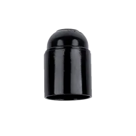 LAMP HOLDER HANGING BAKELITE E27 BLACK