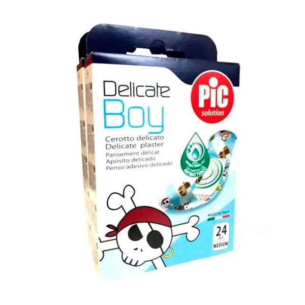 Pic Delicate Tnt Boy Adhesive Dressings 19x72cm 24U