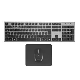 Žaidimų pelė Tacens 6ZENITHES Juoda Pilka Ispaniška Qwerty (3 vnt.)