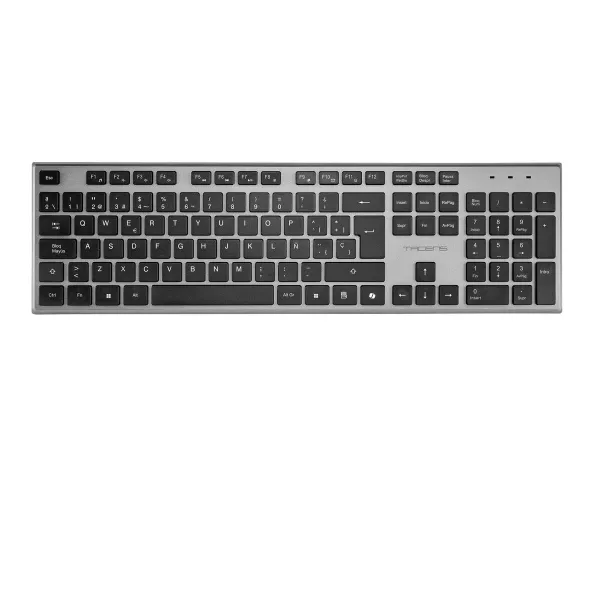 Žaidimų pelė Tacens 6ZENITHES Juoda Pilka Ispaniška Qwerty (3 vnt.)