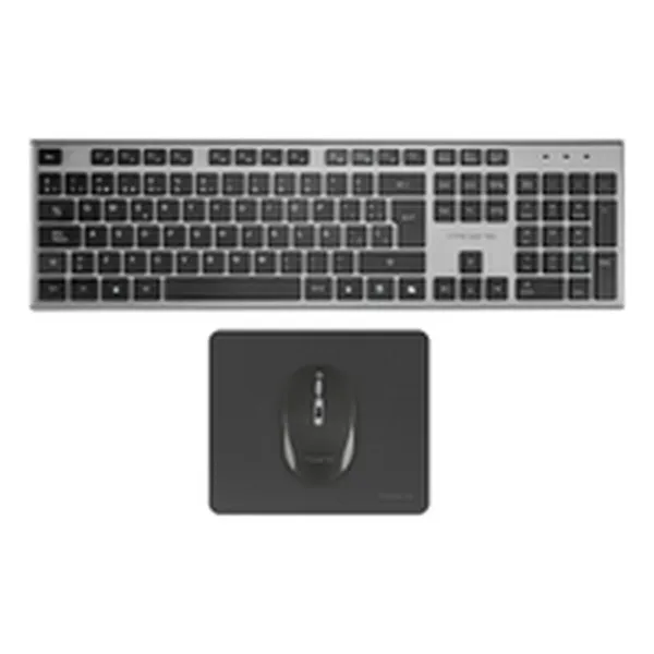 Žaidimų pelė Tacens 6ZENITHES Juoda Pilka Ispaniška Qwerty (3 vnt.)