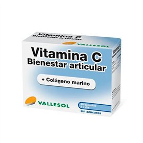 Vallesol Vitamin C Joint Wellness 40 Tablets 