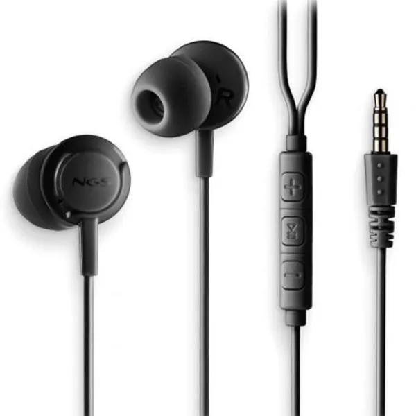 Headphones NGS CROSSDRIFTBLACK Black