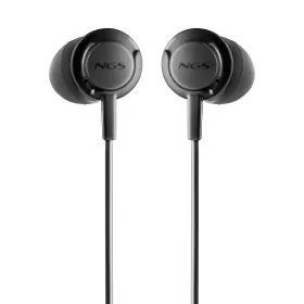 Headphones NGS CROSSSTEPBLACK Black