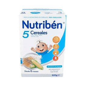 Nutribén Growth Cereals With Milk 600g 