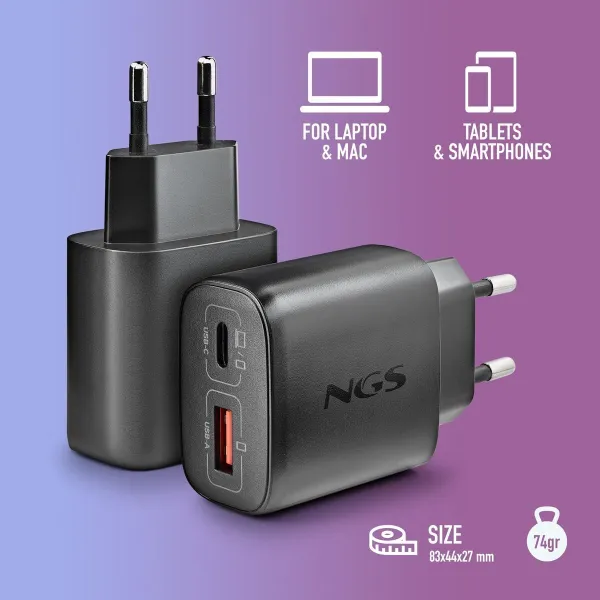 Nešiojamojo kompiuterio įkroviklis NGS ERA45W