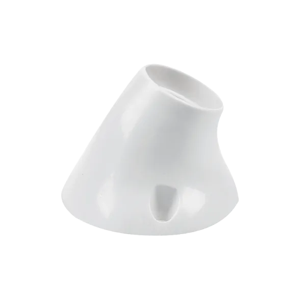 LAMP HOLDER CURVED WALL MOUNT E27 WHITE