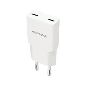 Sieninis įkroviklis NANOCABLE 10.10.2023 Balta 20 W
